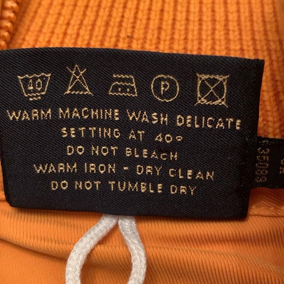 Paul & Shark Yachting Wool Pumpkin Orange Sweater Size S - Picture 5 of 16